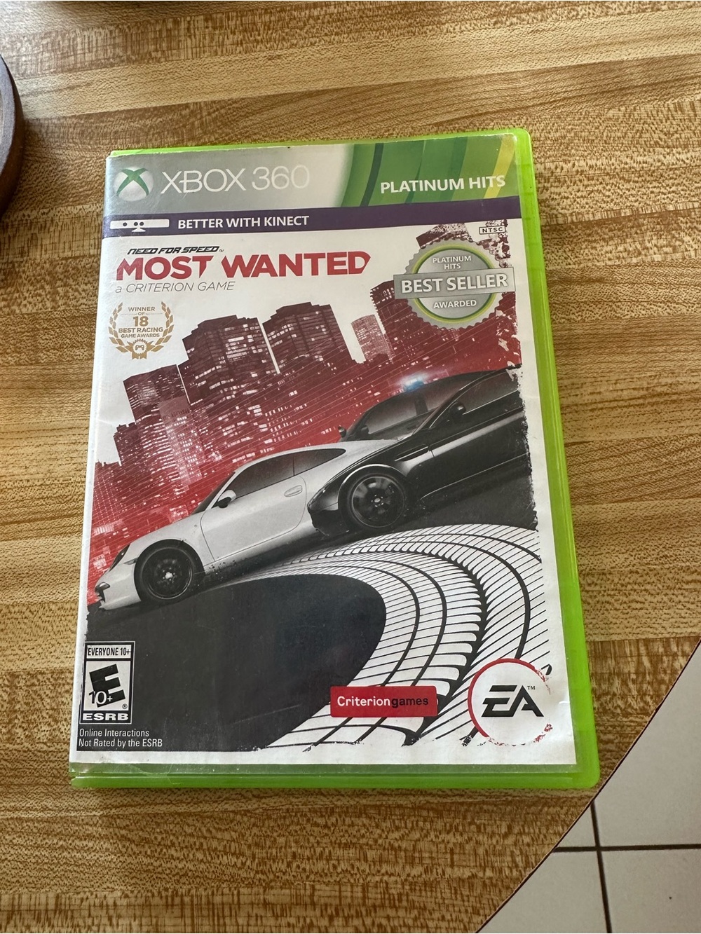 Need for Speed Most Wanted Xbox 360 Platinum Hits Criterion Games